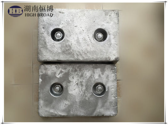 Porcelana Anodo de sacrificio de aluminio para protección catódica de estructuras submarinas proveedor