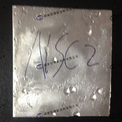 Porcelana Aleación de aluminio y escanio, AlSc2% AlSc10% AlSc30 % Ingota de aleación maestra proveedor