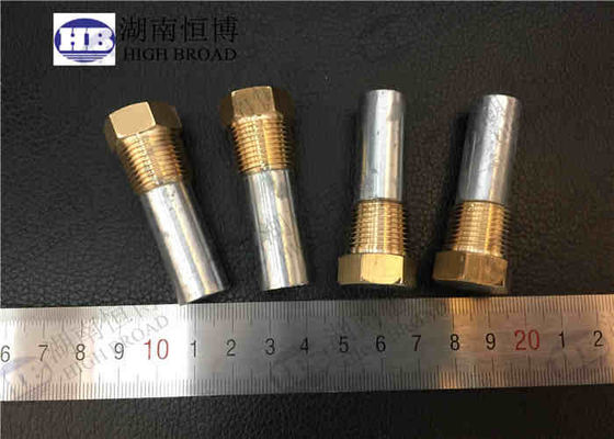 Porcelana Motor Zinc 267928 con tapón (E-0) 1/4" NPT x 1-3/4" de largo proveedor