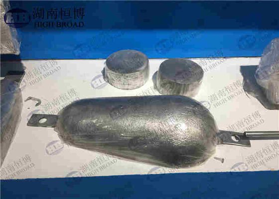 Porcelana AZ63 HP Anodos de Magnesio en el casco y el tanque para protección catódica proveedor