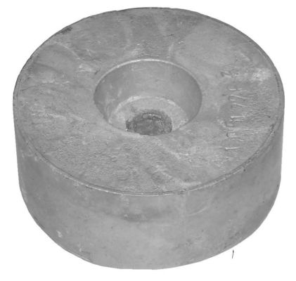 Porcelana Ánodo de condensador de magnesio C15 2R5 para interiores de tanques proveedor