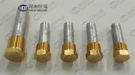 Porcelana 6L2288 011885 Motor de zinc lápiz de ánodo 1/4" NPT X 1-3/4" longitud en peso / enchufe proveedor