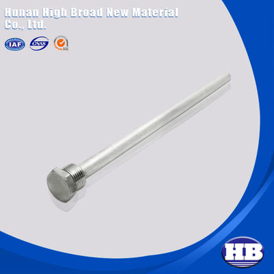 Porcelana Aleaciones sacrificatorias sacadas del magnesio de Rod AZ31B del magnesio alrededor del ánodo Rod proveedor