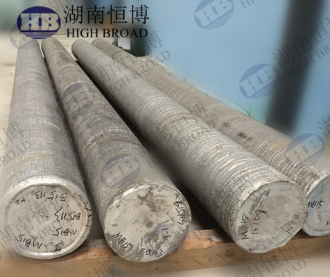 Porcelana ZK60A Legado de magnesio, barra de magnesio y fundición semicontinua proveedor
