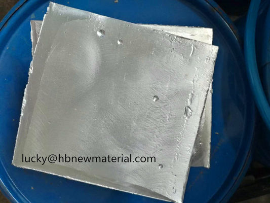 Porcelana Aleación maestra pura del metal MgSc5 Mg Sc del metal de tierras raras proveedor