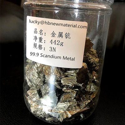 Porcelana Metal escándido de alta pureza aplicado en varias superaleaciones proveedor