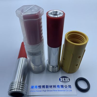 Porcelana Boquilla redonda de rociado de carburo de boro con diseño de venturi único resistente al desgaste proveedor