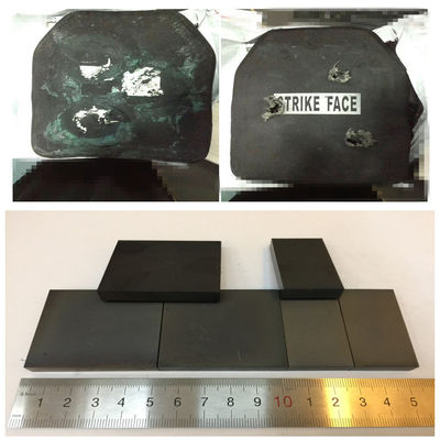 Porcelana Vestido antibalas ligero SiC carburo de silicio B4C inserto cerámico utilizado para proteger aeronaves / vehículos / buques navales proveedor