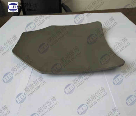 Porcelana Placas cerámicas a prueba de balas de carburo de boro B4C, placas de armadura corporal de nivel 4. proveedor