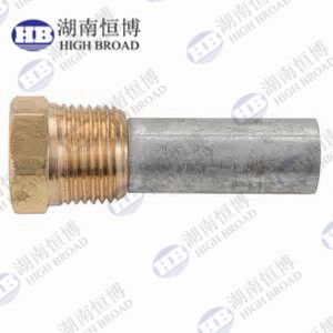 Porcelana Capas de enchufe de cobre motor de rosca NPT Anodo de zinc para el motor Yanmar proveedor