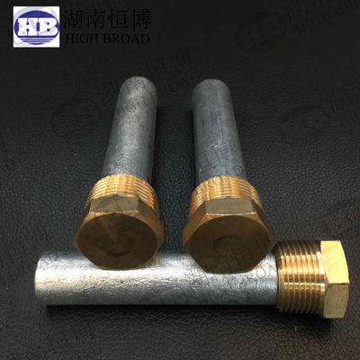 Porcelana Anodo 194-CME4 tamaño 3/4 "X3-3/8" enchufe 3/4" tubo UNC 1/2" lápiz de zinc motor barco proveedor