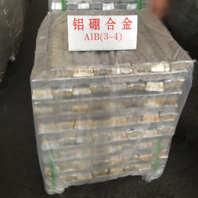 Porcelana AlB3 de alta temperatura Ingot de aleación AlB de aleación Ingot de aluminio Master de aleación proveedor