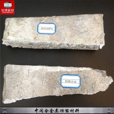 Porcelana Aleación maestra de aluminio de aleación de AlLi para mejorar las propiedades físicas del producto de aluminio proveedor