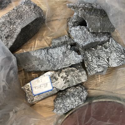 Lingote de aleación de MgBa, aleación de bario y magnesio MgBa5% MgBa10% PARA fundiciones de magnesio proveedor
