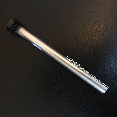 OEM ASTM Varilla de ánodo de magnesio extrudido para caldera de agua / intercambiador de calor / vaporizador proveedor