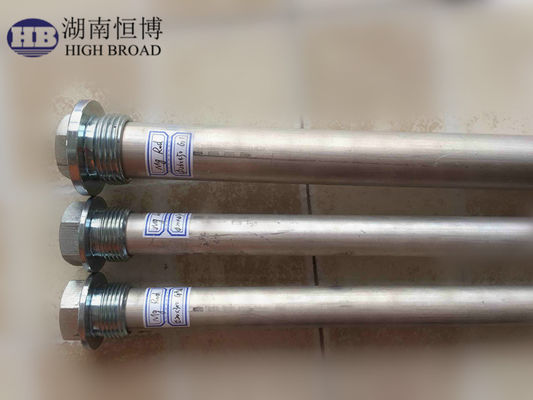 Varilla de ánodo de magnesio extruido para calentador de agua ASTM B 843-1995 proveedor