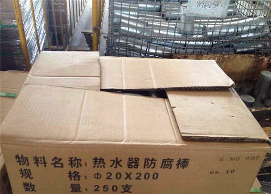 AZ63B AZ31B ASTM B 843-1995 Varilla de ánodo de magnesio extrudido para calentadores de agua proveedor