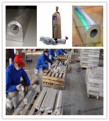 Anodo de cinta de magnesio extrudido AZ31 Alto potencial para la protección catódica de tuberías de petróleo y gas proveedor