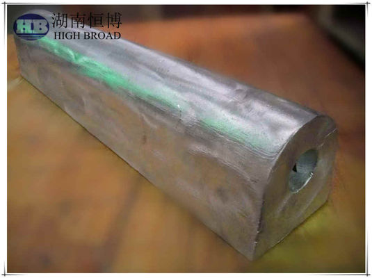 Protección catódica de ánodos de magnesio AZ63C de alta potencia proveedor