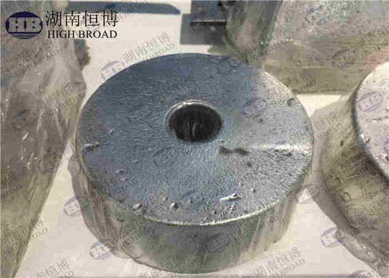 Anodos condensadores de magnesio AZ63 HP 22 Lb 44 Lb para tuberías subterráneas proveedor