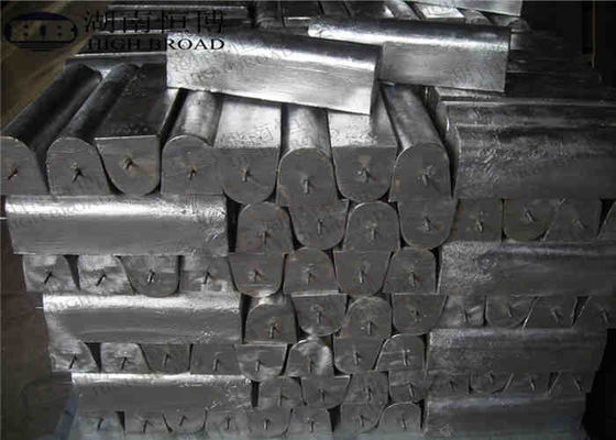 Producción profesional de anodo sacrificial de magnesio ASTM B843 / ASTM G97 proveedor