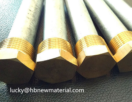 Calentador de agua extrudido Varilla de ánodo de magnesio de 20 mm de espesor con hilo de 20 mm BSB proveedor