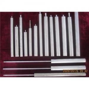 Varilla de ánodo de magnesio con longitud de 44 pulgadas y diámetro de 0,84 pulgadas proveedor