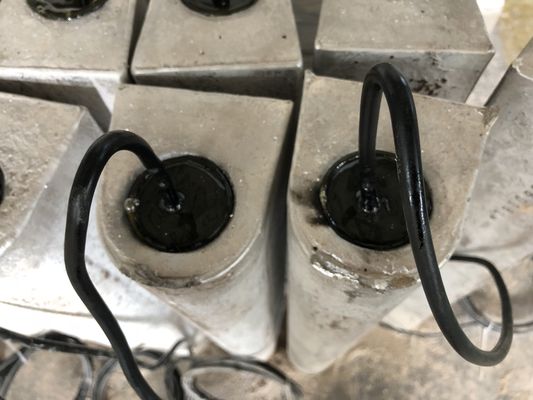 Protección catódica del ánodo de sacrificio empaquetado previamente, ánodo de aluminio Rod para el calentador de agua proveedor