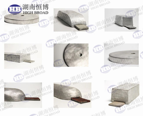 Superficie de equilibrio potencial Varilla de magnesio, Anodo sacrificial de aleación de magnesio proveedor