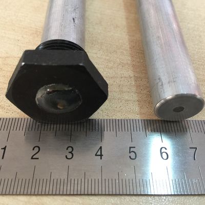 Anodo de magnesio de alto potencial, anodo de magnesio para calentadores de agua AZ31 proveedor
