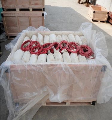 El ánodo embalado sacrificatorio potencial estándar del magnesio rellena la corrosión anti del cable para el tubo de suelo de acero de Undergrand del aceite proveedor