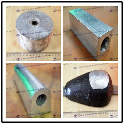 ánodo del condensador del magnesio del intercambio de calor para el tanque de agua proveedor