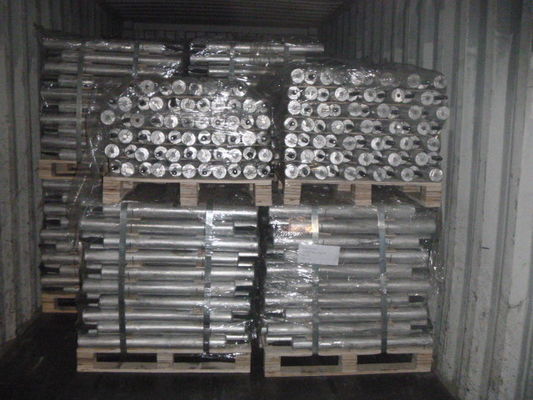 Anodo sacrificial de aluminio para pilares de embarcadero con contenido de aleación de Al-Zn-In proveedor