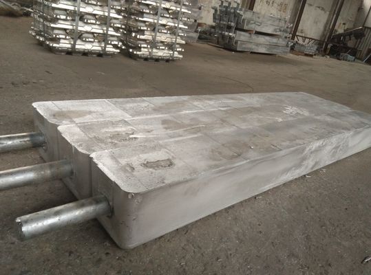 MIL-A-24779 Anodos de protección catódica de aleación de aluminio para diques marinos / pilares para mar adentro proveedor