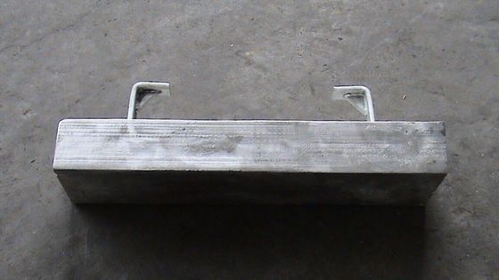 MIL-A-24779 Anodos de protección catódica de aleación de aluminio para diques marinos / pilares para mar adentro proveedor