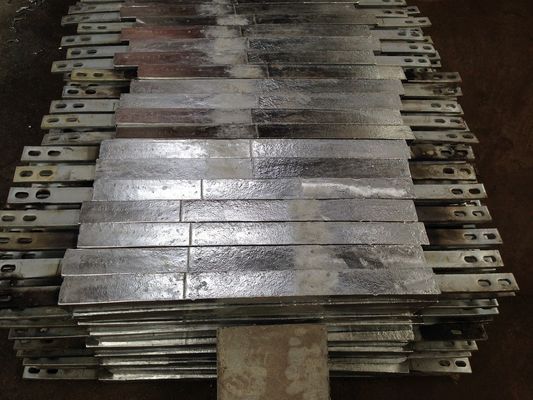 Anodos del tanque de lastre de aluminio con baja puridad de hierro, aleaciones de aluminio, zinc e indio. proveedor