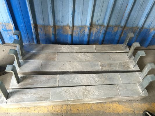 Anodo de aluminio condensador Anodos de brazalete ASTM con Al químico proveedor
