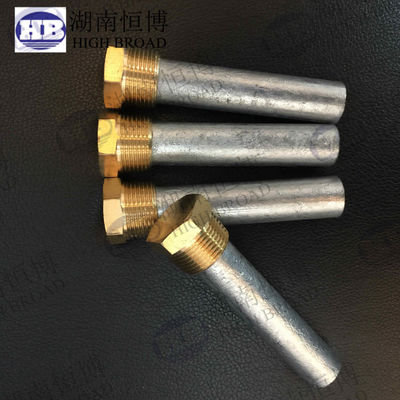 GM y Detroit Motor diesel barra de ánodo de zinc con tapa de bronce, forma de barra proveedor