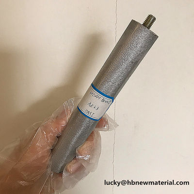 AZ63 fundido o AZ31 extrudido Varilla de ánodo de magnesio para la protección catódica del calentador de agua proveedor