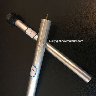 Ánodos de sacrificio Rod de caldera de ánodo de magnesio para calentador de agua proveedor