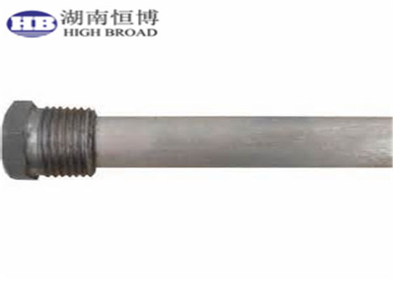 Aplicación para el hogar AZ31B AZ63 Calentador de agua de magnesio Diámetro de varilla de ánodo 3/4" proveedor