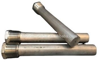 Calentador de agua de alta anchura Varillas de ánodo sacrificial de magnesio AZ31 Partes metálicas fundidas proveedor