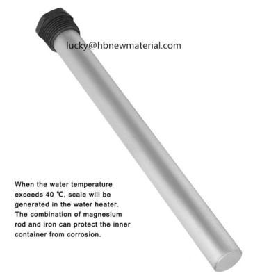Ánodo Roces del magnesio AZ63 para los tanques de almacenamiento del agua proveedor