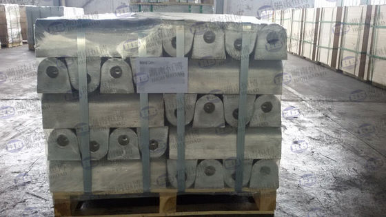 Anodo de sacrificio de aluminio y magnesio potencial estándar para remolcadores de barcazas proveedor