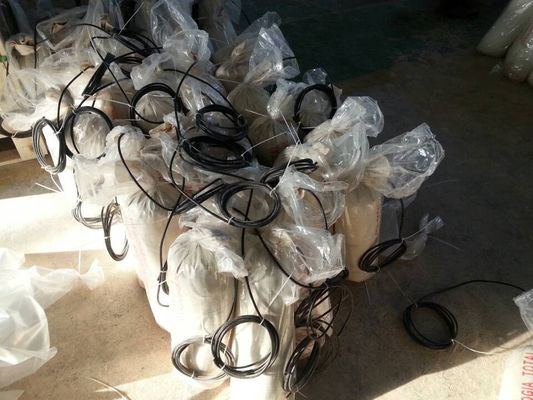 Los ánodos sacrificatorios de acero inoxidables de acero del magnesio de la base Q235 con algodón estándar de los cables del AWG rellenan polvos proveedor