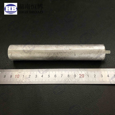 Ánodo Roces del magnesio del calentador de agua, bastidor de sacrificio del ánodo AZ63 de la aleación del magnesio proveedor