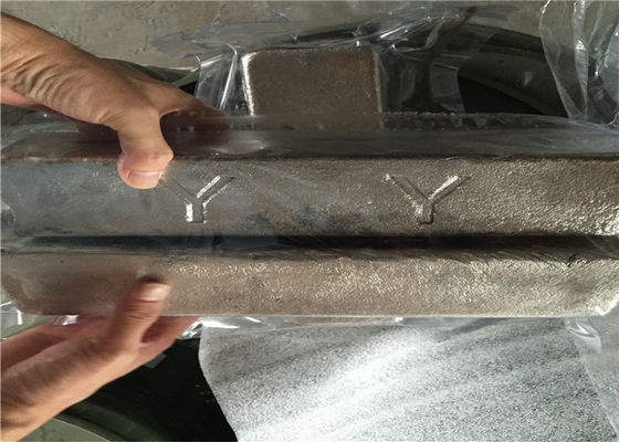 Lingote de aleación maestra de magnesio para aviación, industria marina, lingote de aleación de magnesio e itrio MgY30% proveedor