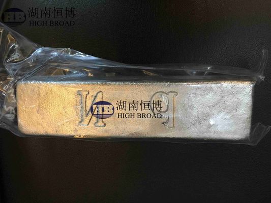 MgGd30% MgGd25% lingotes de aleación de magnesio gadolinio lingotes de aleación maestra refinador de grano proveedor