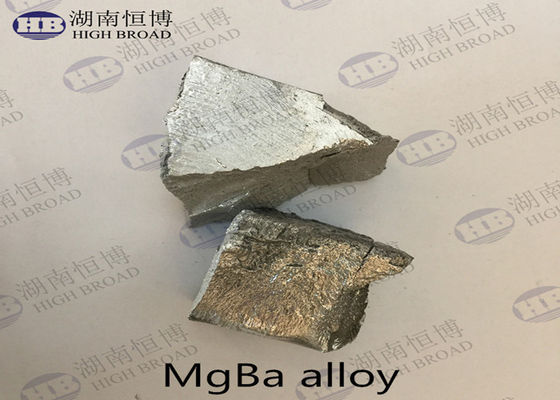 MgBa5 MgBa10 MgBa aleación de magnesio y bario para refinar granos Mejorar el rendimiento de la fundición proveedor