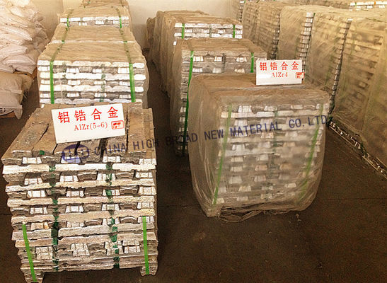 Aluminio Ytrium Master Alloy AlY10 Ingot Aluminio Con Metal de Ytrium proveedor